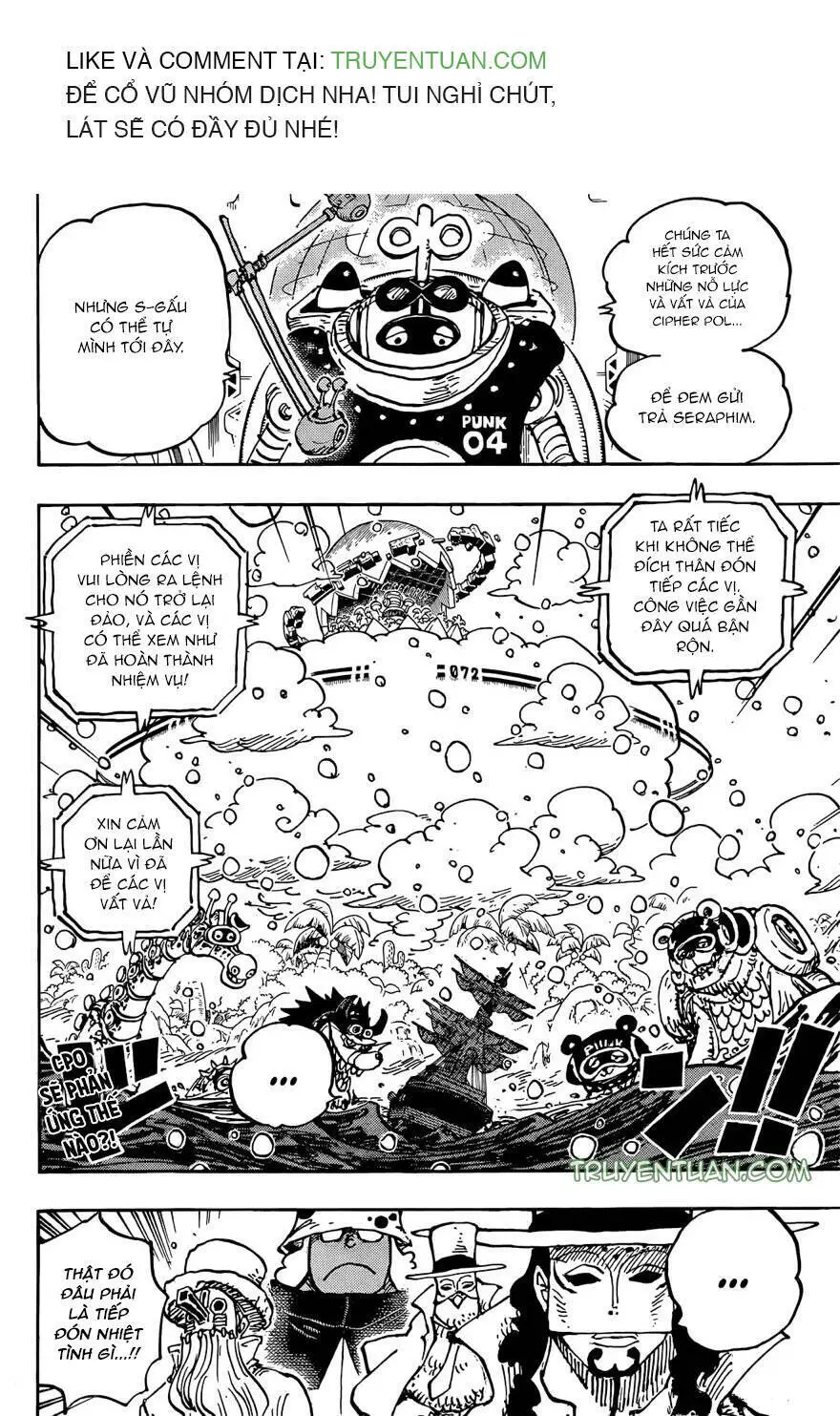 One Piece Nettruyen ZZZ Chương 1068 Page 3