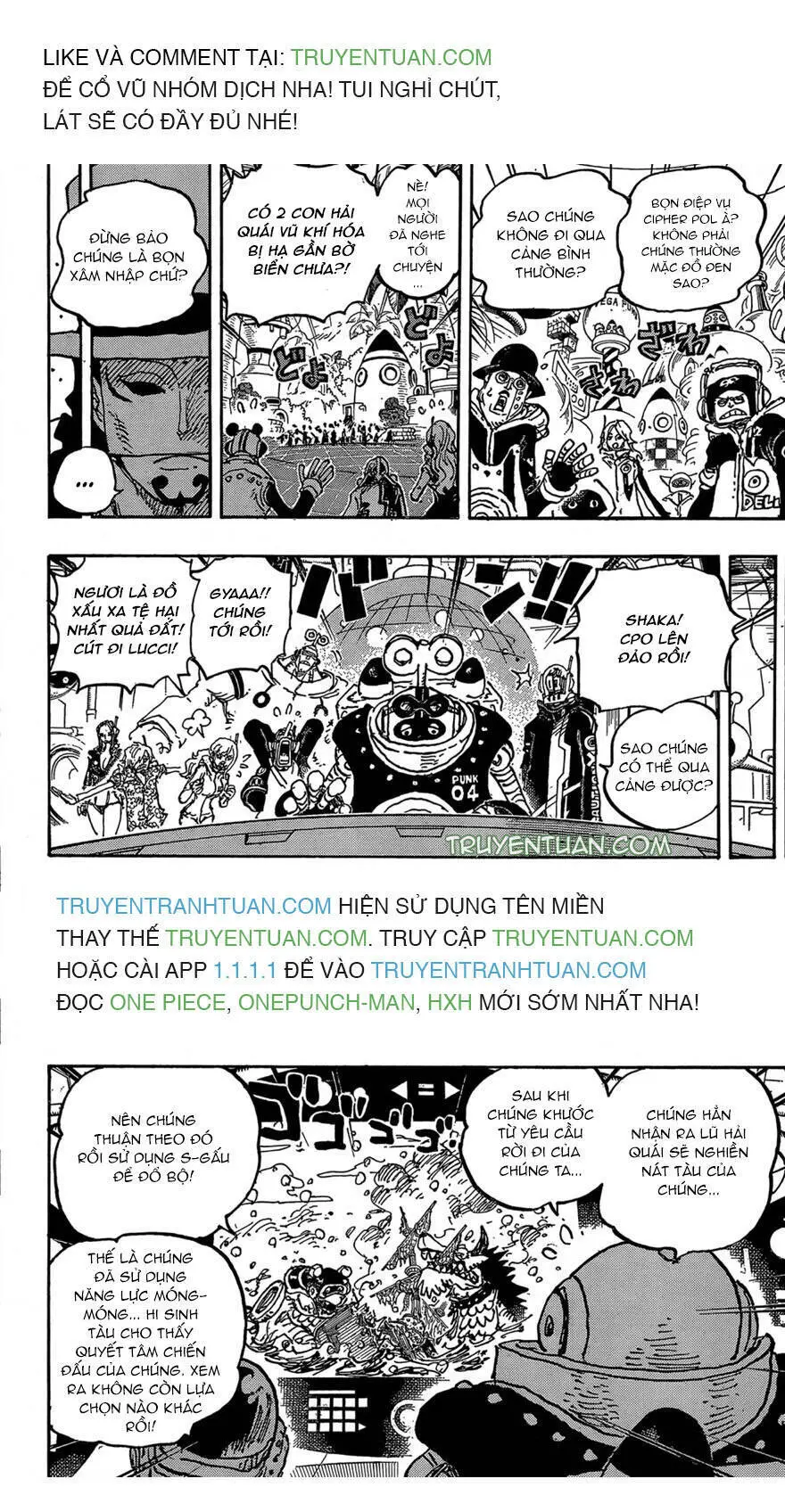 One Piece Nettruyen ZZZ Chương 1068 Page 11