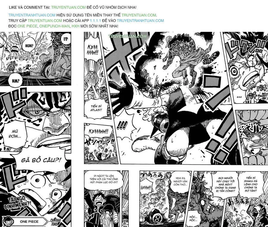 One Piece Nettruyen ZZZ Chương 1068 Page 17