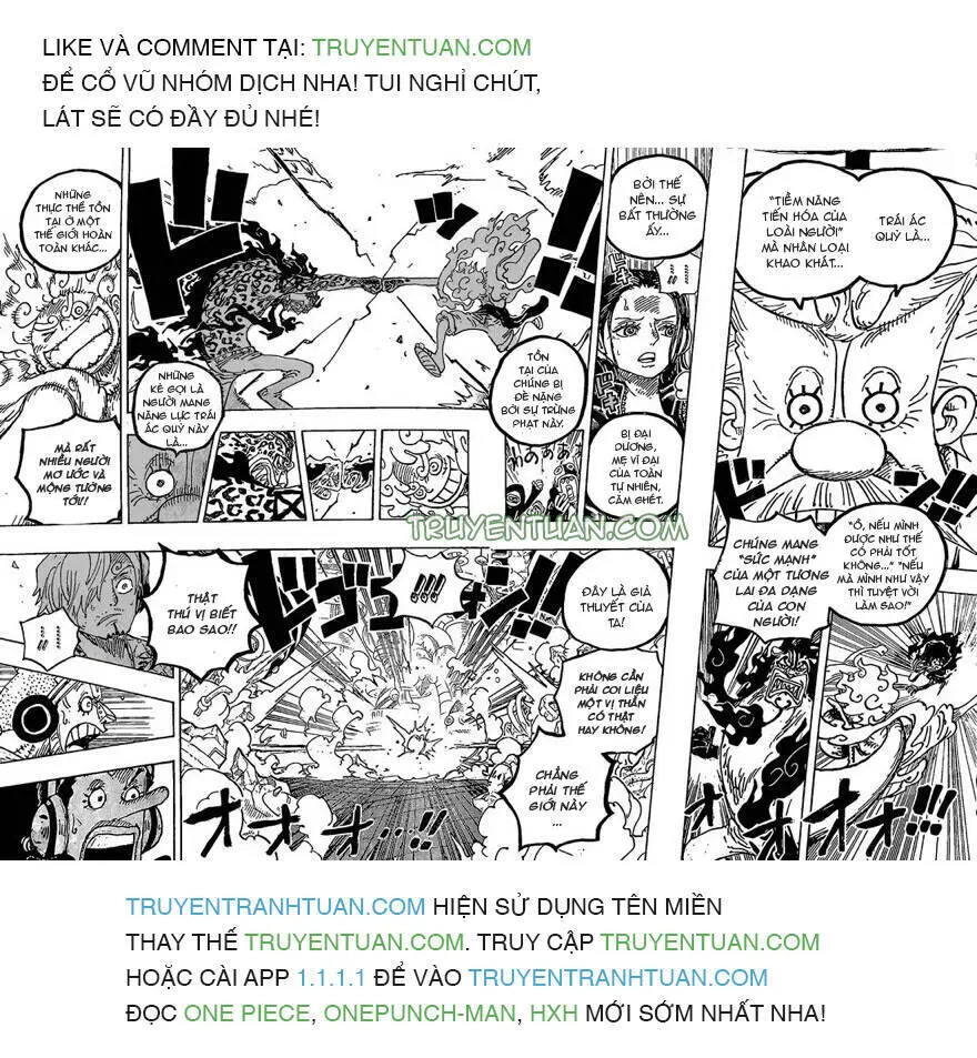 One Piece Nettruyen ZZZ Chương 1069 Page 9