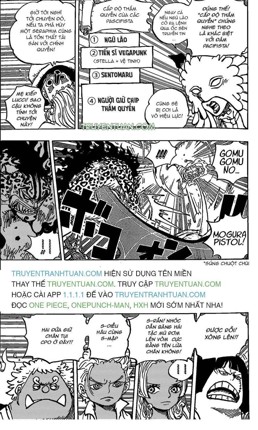 One Piece Nettruyen ZZZ Chương 1069 Page 12