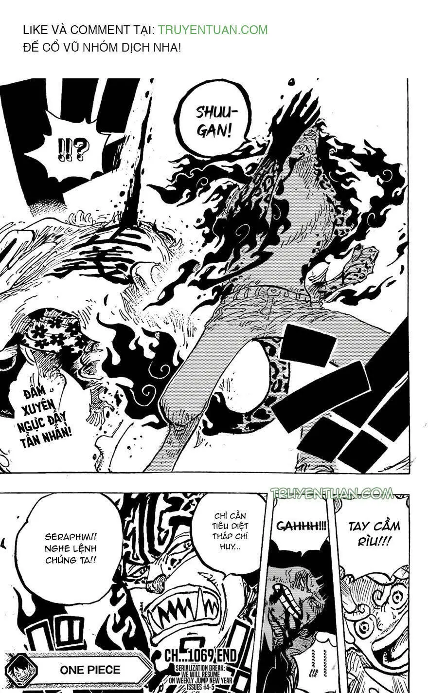 One Piece Nettruyen ZZZ Chương 1069 Page 14