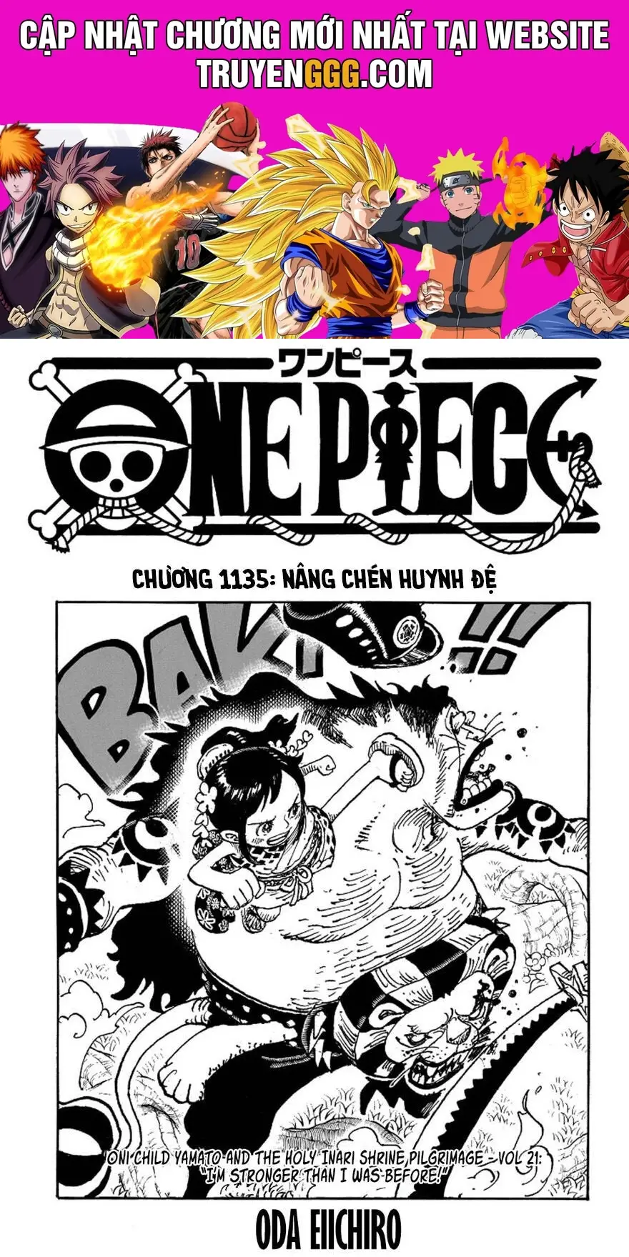 One Piece Nettruyen ZZZ Chương 1135 Page 1