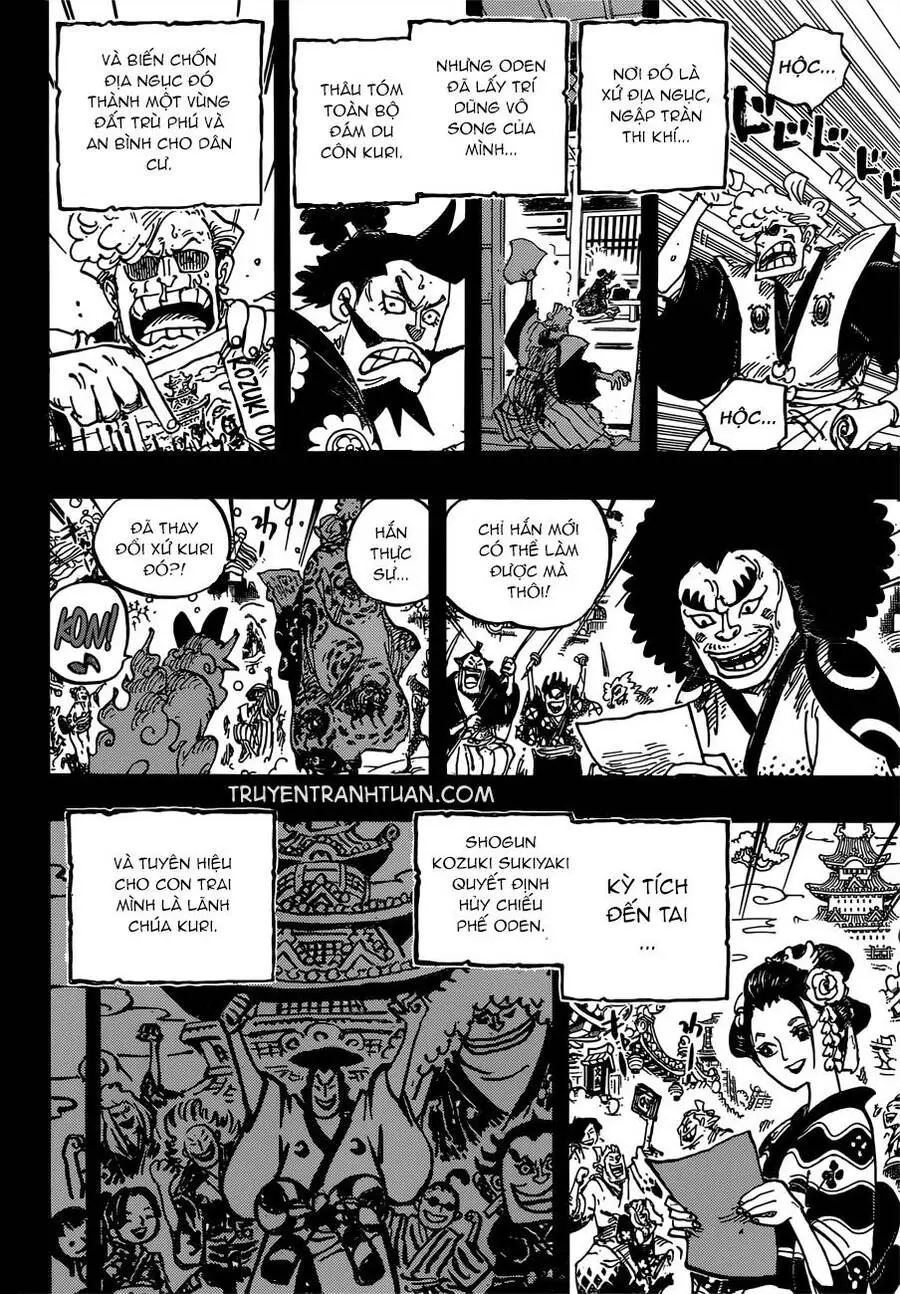 One Piece Nettruyen ZZZ Chương 962 Page 10