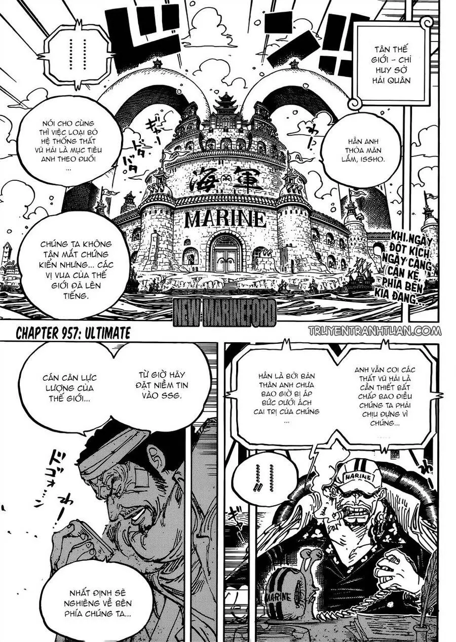 One Piece Nettruyen ZZZ Chương 957 Page 3
