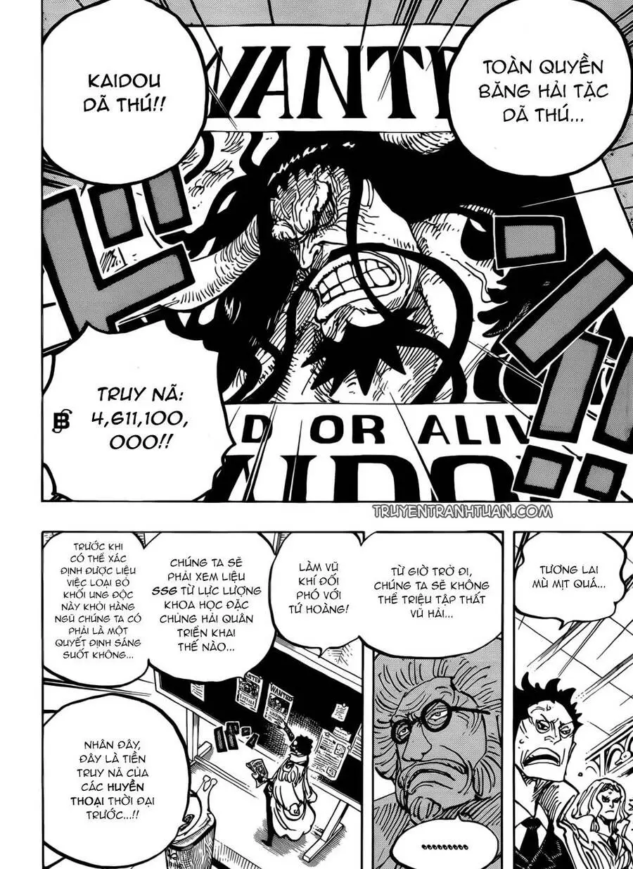 One Piece Nettruyen ZZZ Chương 957 Page 16