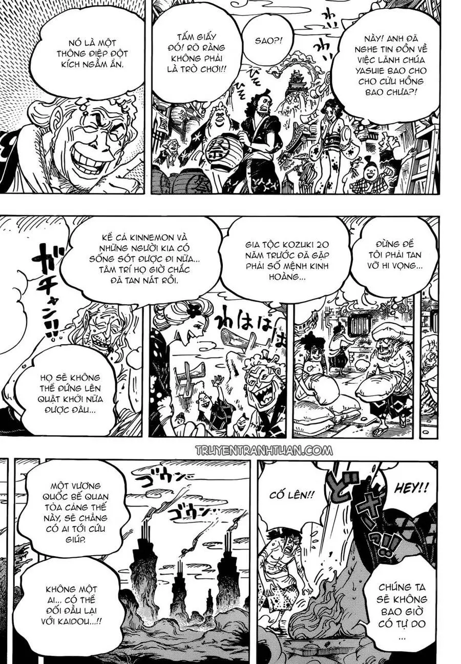 One Piece Nettruyen ZZZ Chương 955 Page 13