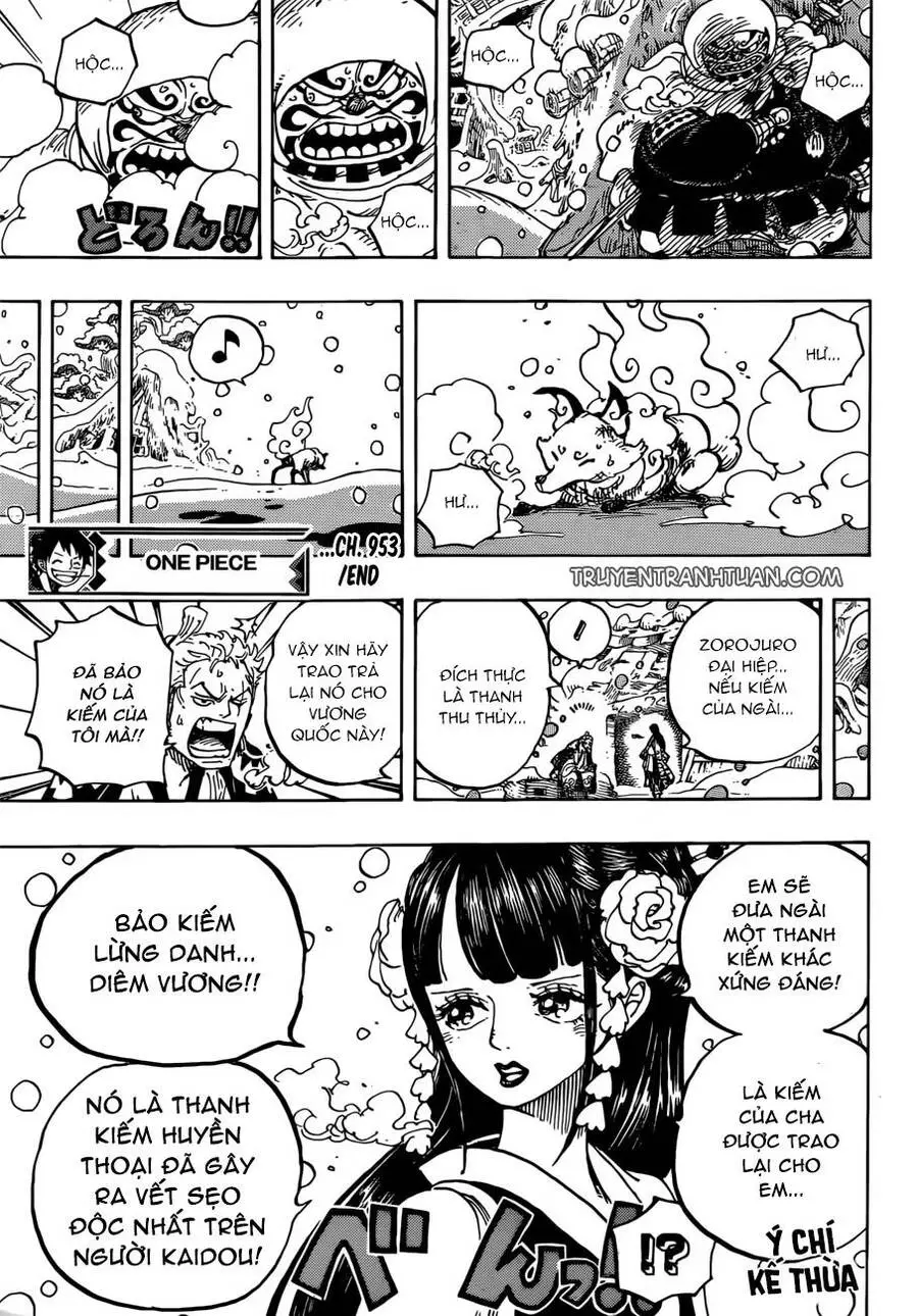 One Piece Nettruyen ZZZ Chương 953 Page 16