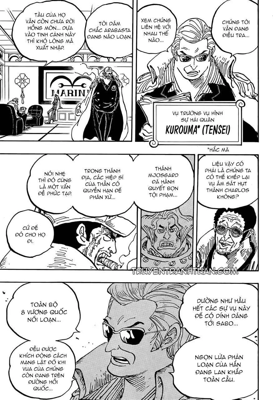 One Piece Nettruyen ZZZ Chương 1054 Page 15