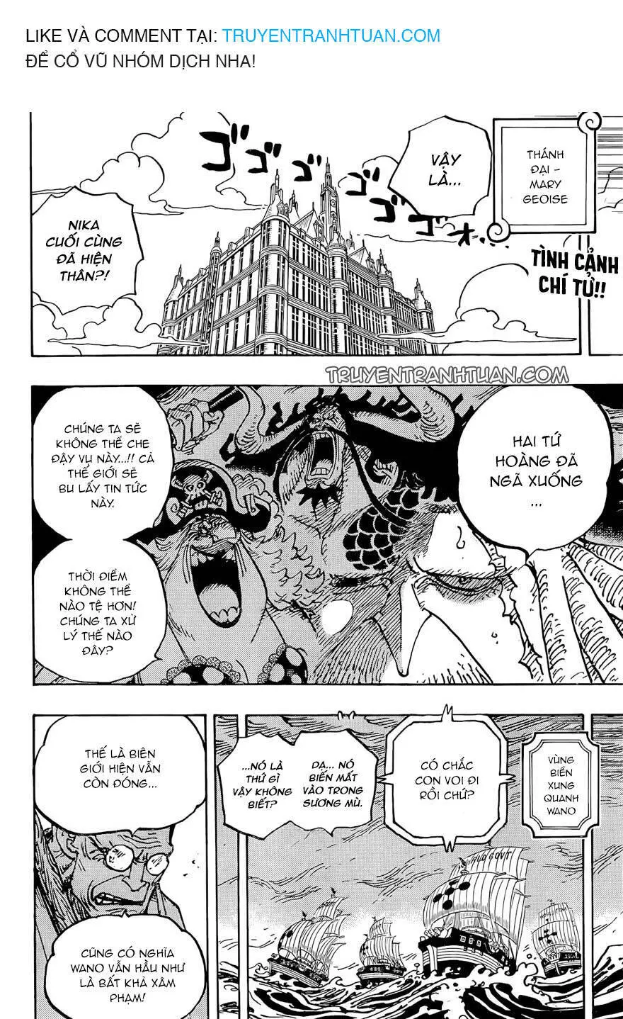One Piece Nettruyen ZZZ Chương 1052 Page 2