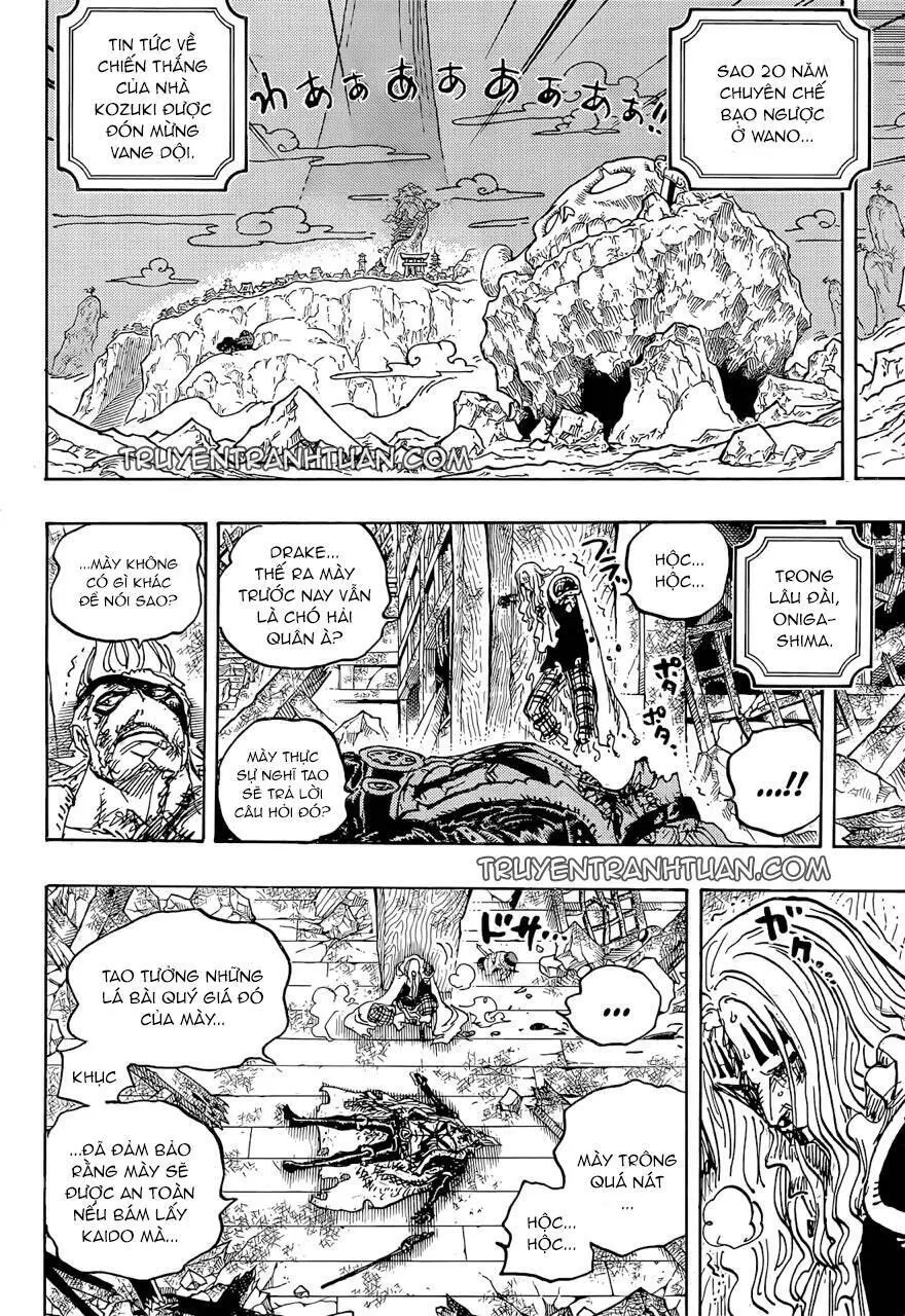 One Piece Nettruyen ZZZ Chương 1052 Page 4