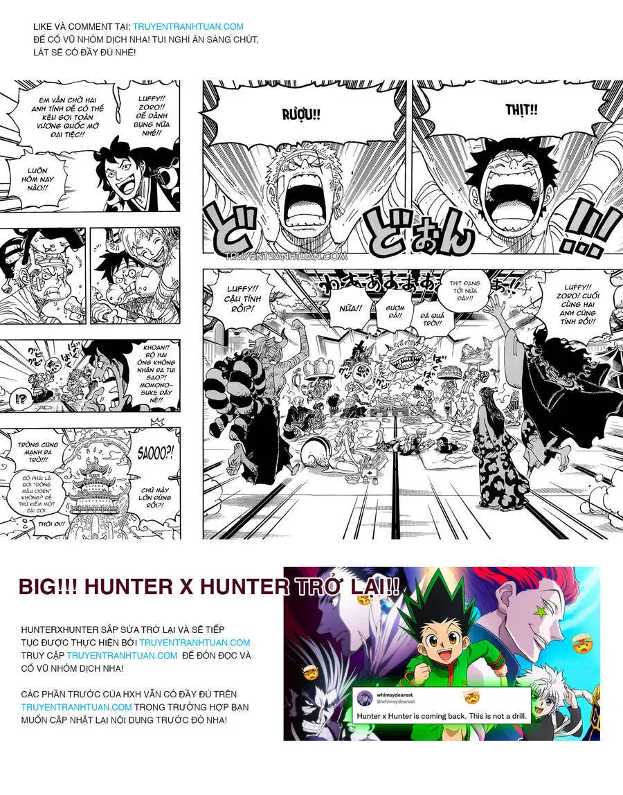 One Piece Nettruyen ZZZ Chương 1052 Page 10