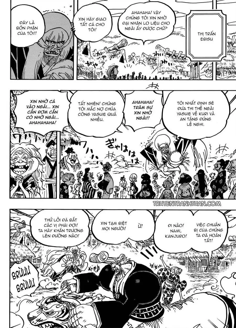 One Piece Nettruyen ZZZ Chương 951 Page 10