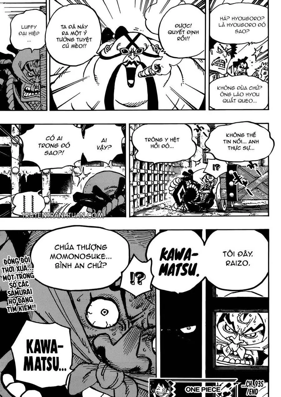 One Piece Nettruyen ZZZ Chương 935 Page 17