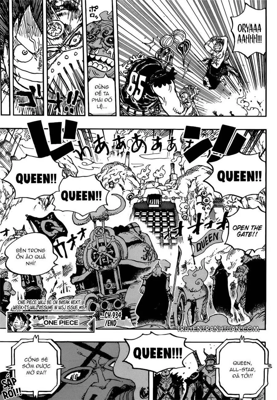 One Piece Nettruyen ZZZ Chương 934 Page 16