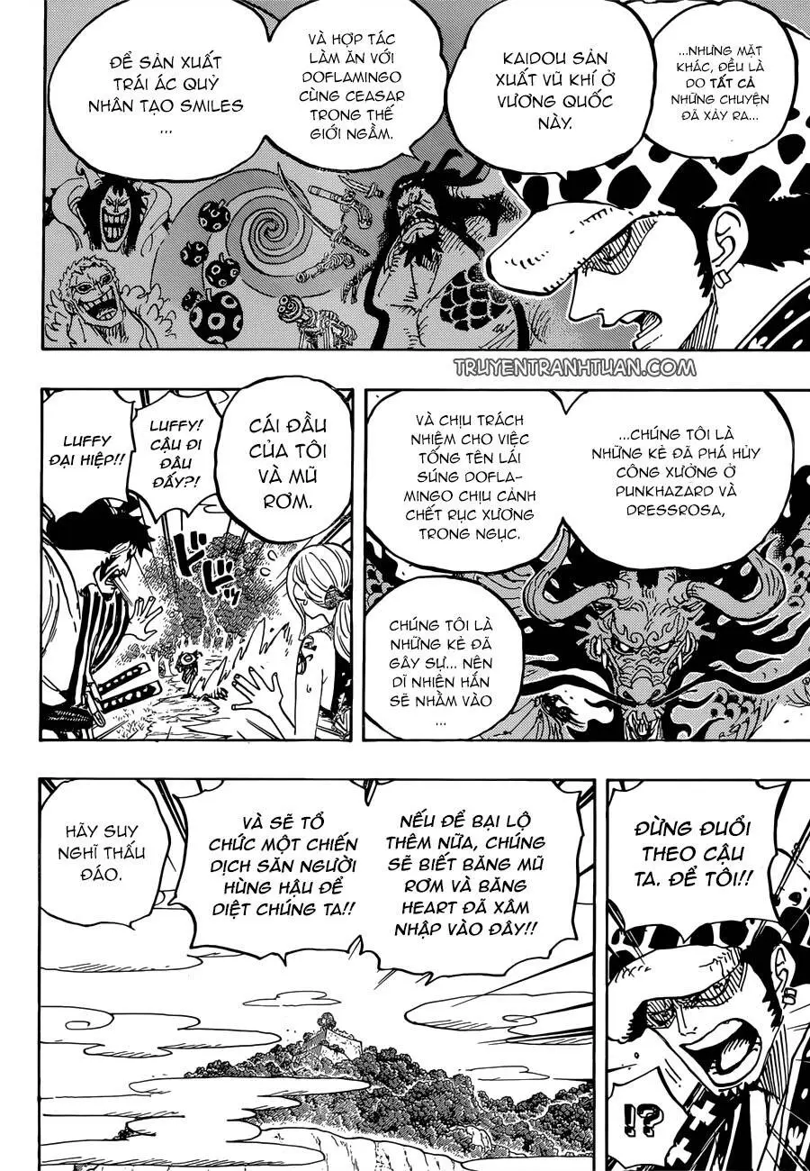 One Piece Nettruyen ZZZ Chương 922 Page 4