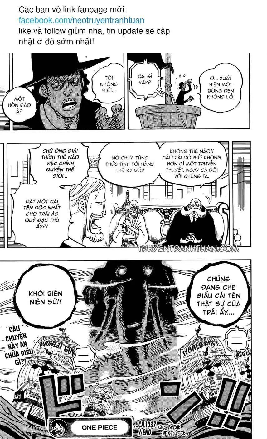 One Piece Nettruyen ZZZ Chương 1037 Page 15