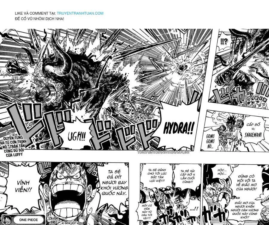 One Piece Nettruyen ZZZ Chương 1041 Page 16
