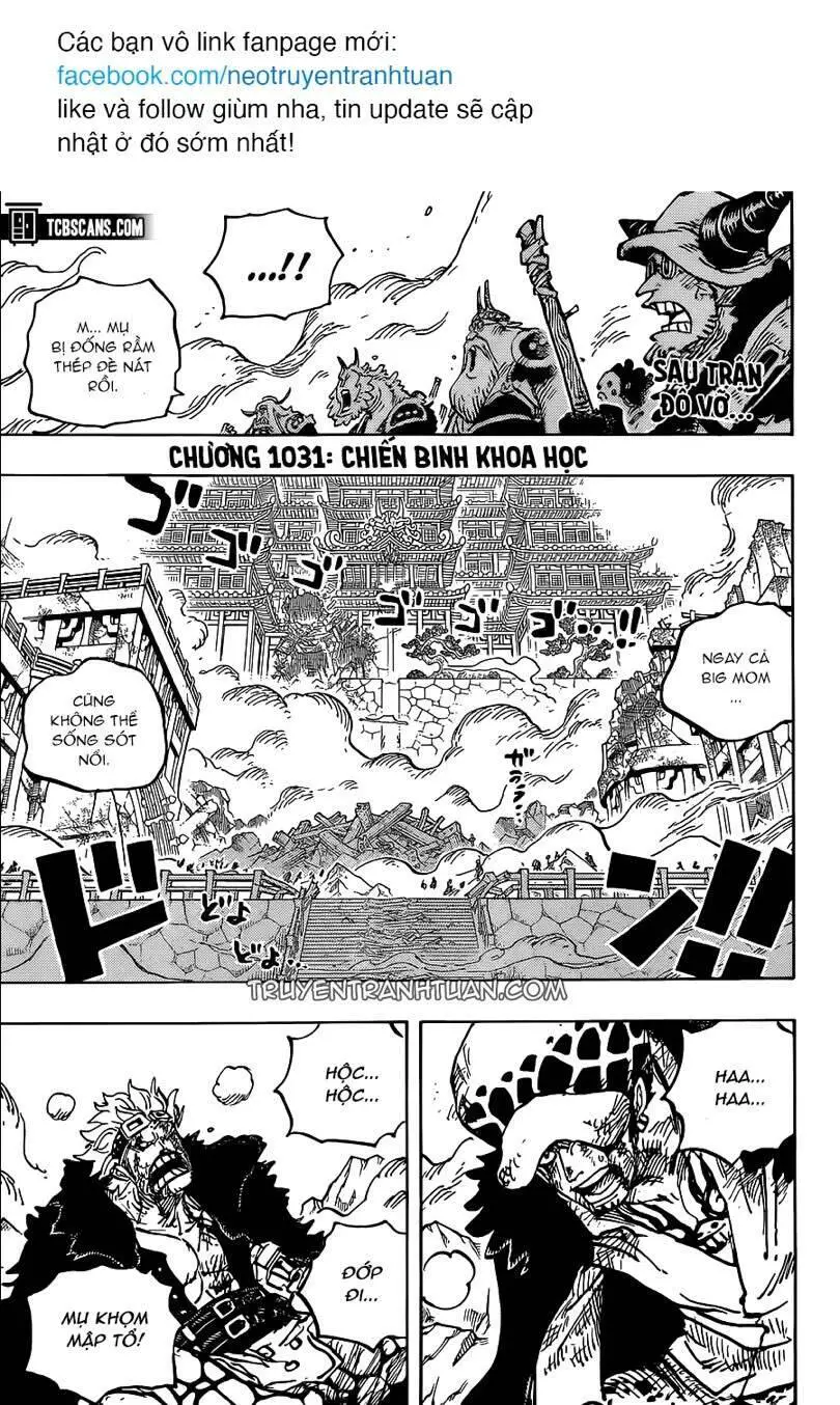 One Piece Nettruyen ZZZ Chương 1031 Page 3