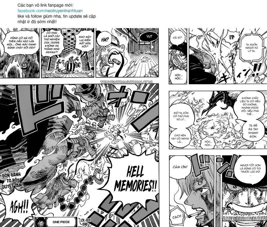 One Piece Nettruyen ZZZ Chương 1031 Page 17