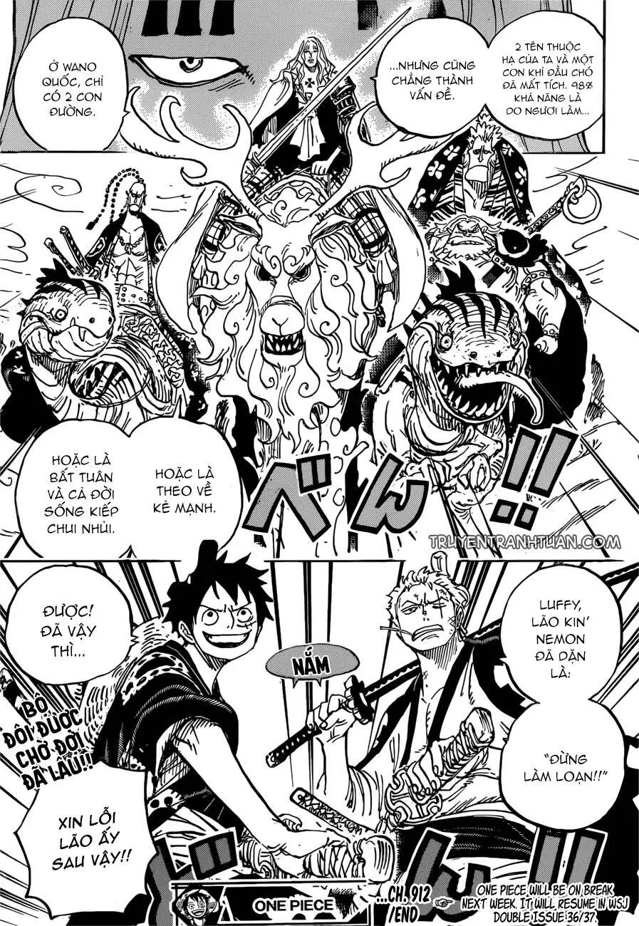 One Piece Nettruyen ZZZ Chương 912 Page 18