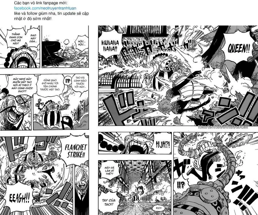 One Piece Nettruyen ZZZ Chương 1034 Page 8