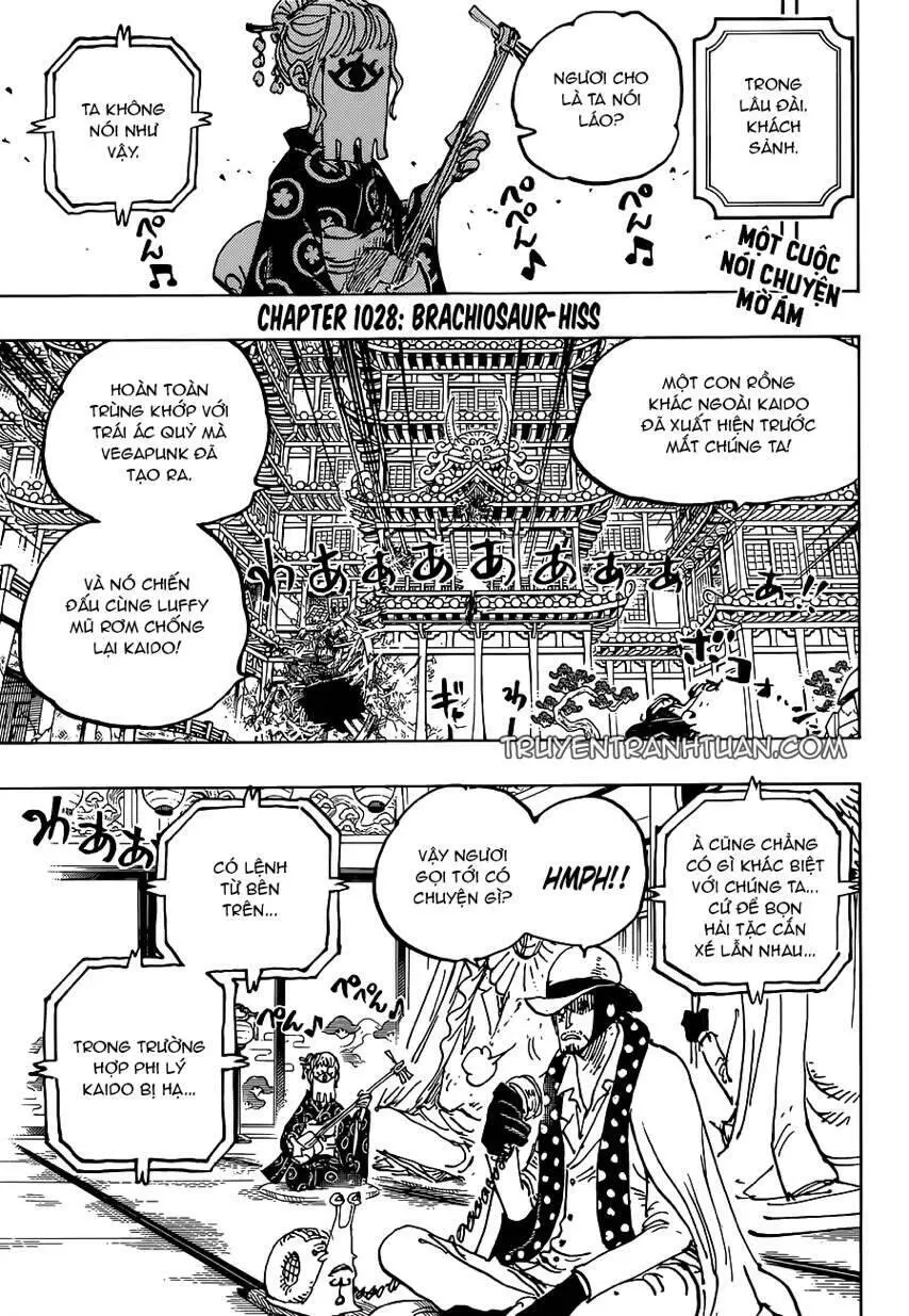 One Piece Nettruyen ZZZ Chương 1028 Page 3