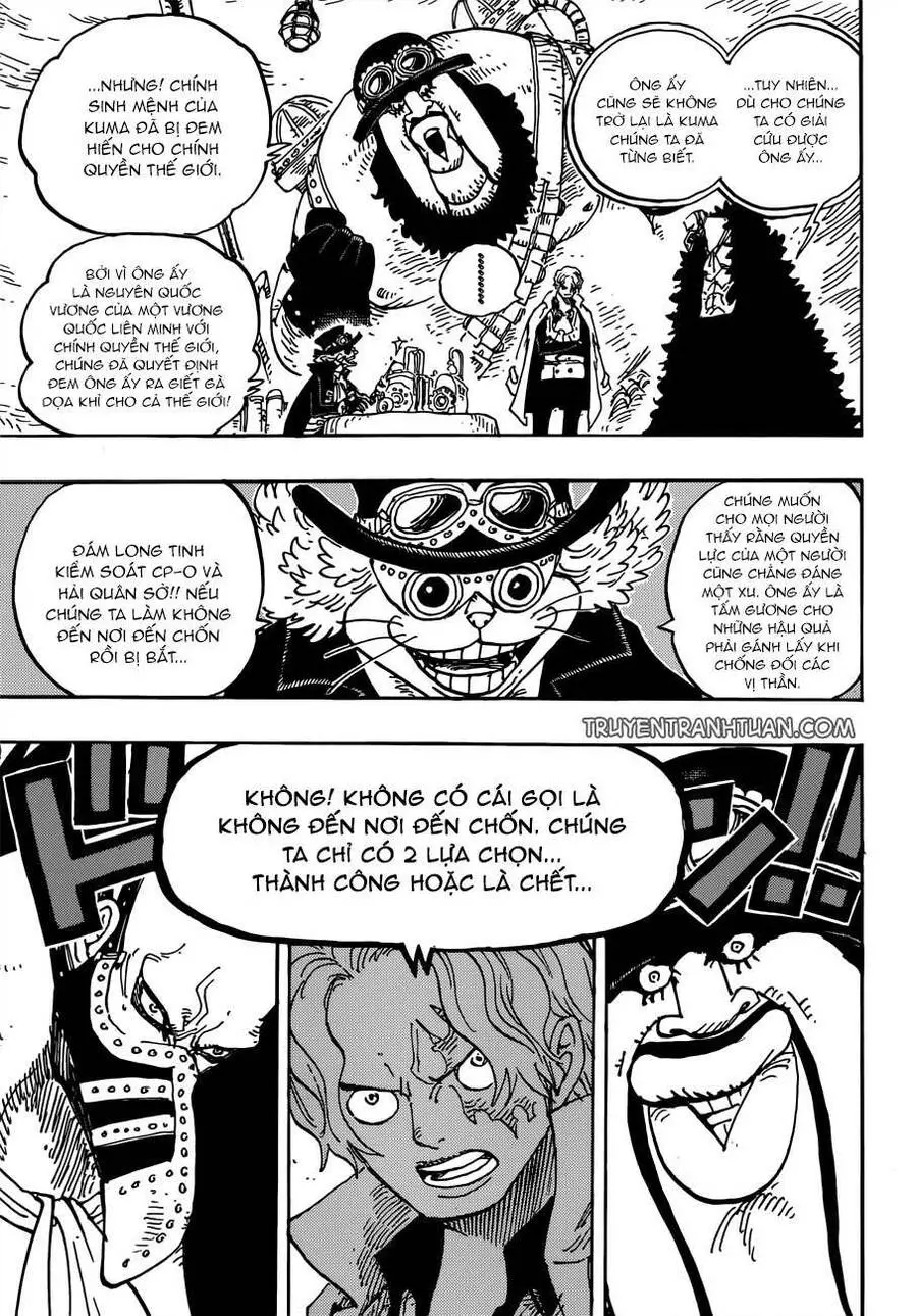 One Piece Nettruyen ZZZ Chương 908 Page 9