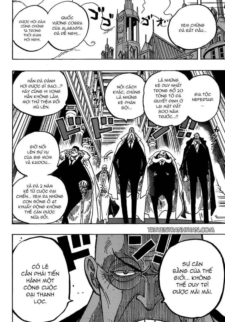 One Piece Nettruyen ZZZ Chương 908 Page 12