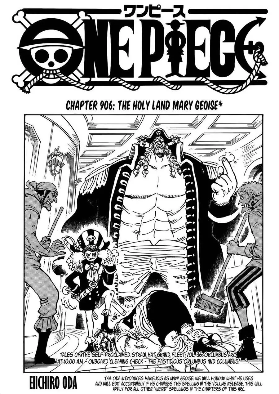 One Piece Nettruyen ZZZ Chương 906 Page 1