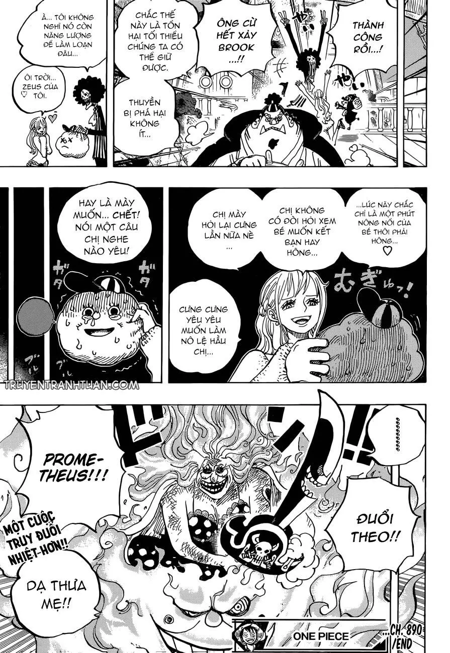 One Piece Nettruyen ZZZ Chương 890 Page 16