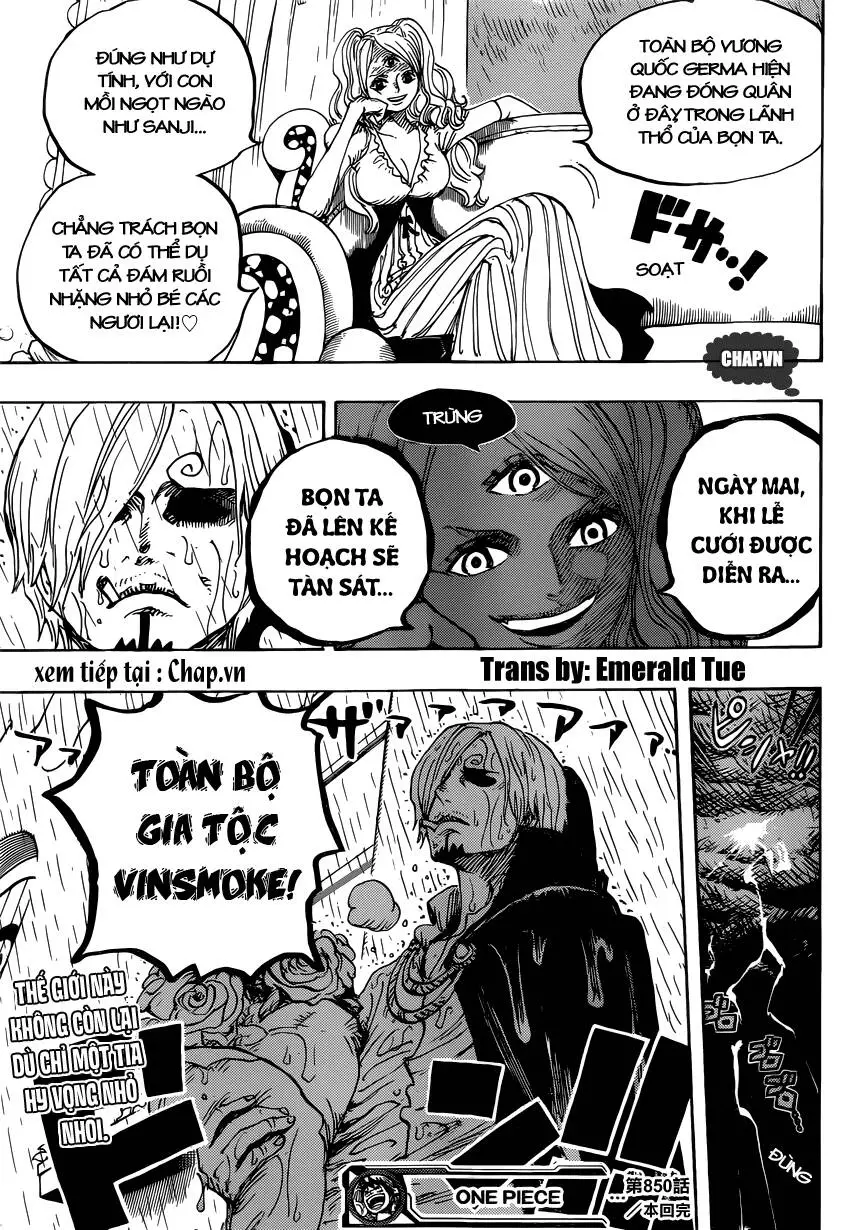 One Piece Nettruyen ZZZ Chương 850 Page 18