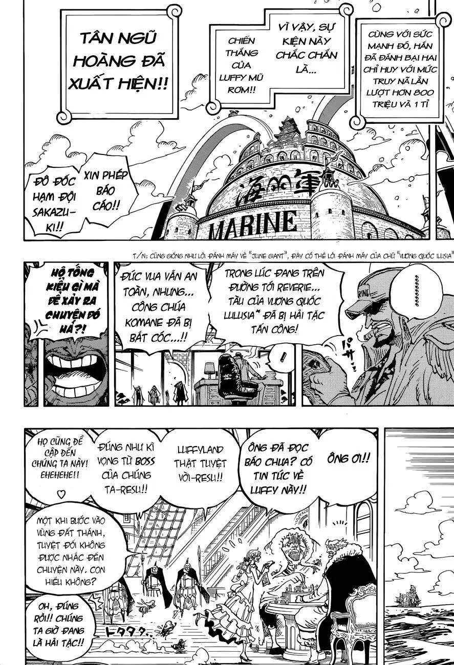 One Piece Nettruyen ZZZ Chương 903 Page 9