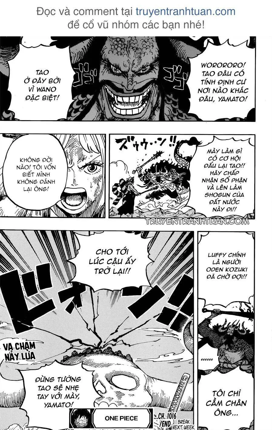 One Piece Nettruyen ZZZ Chương 1016 Page 14