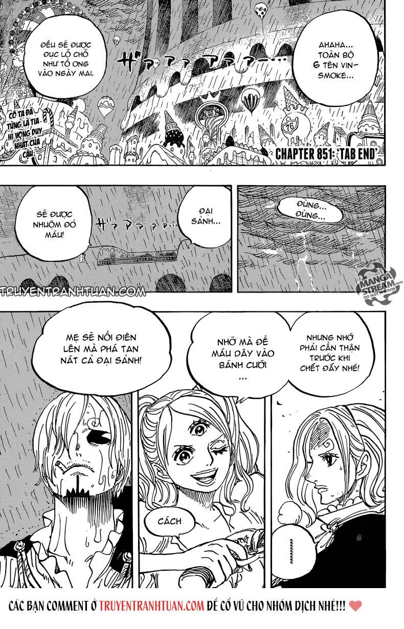 One Piece Nettruyen ZZZ Chương 851 Page 3