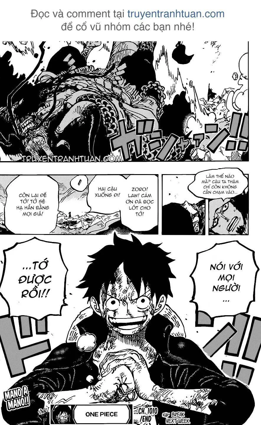 One Piece Nettruyen ZZZ Chương 1010 Page 16