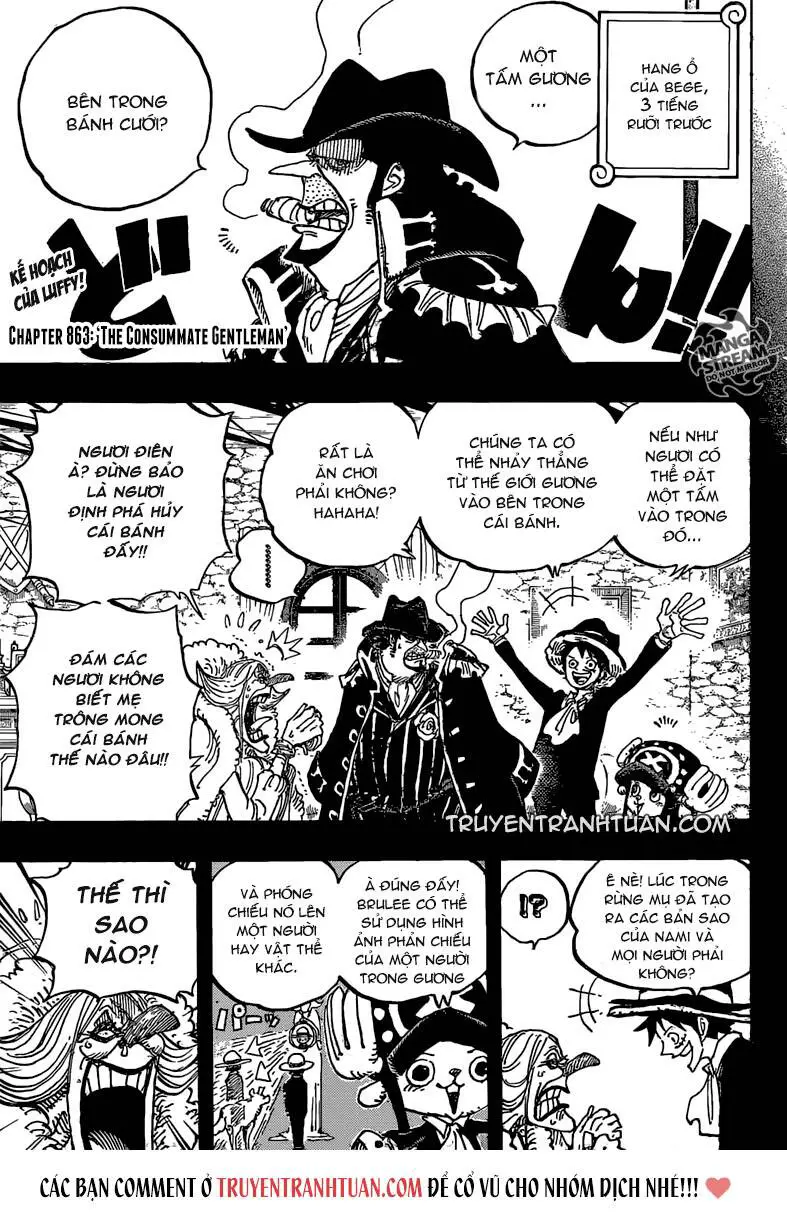 One Piece Nettruyen ZZZ Chương 863 Page 4