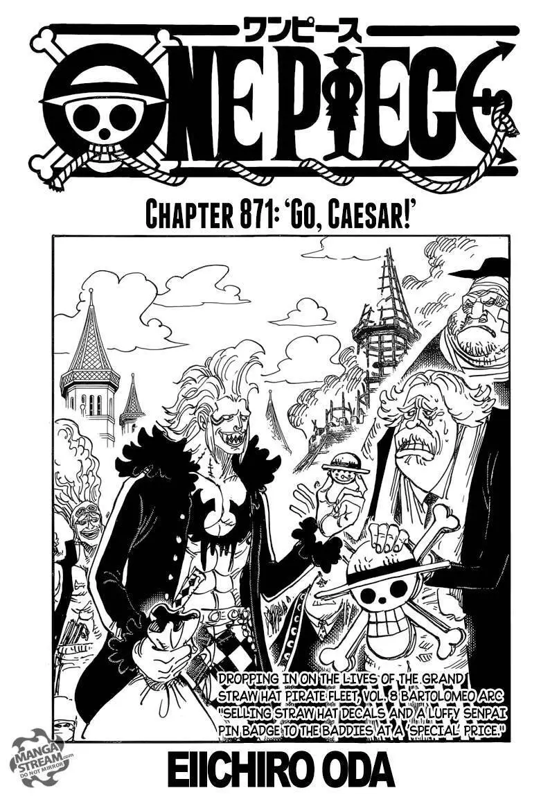 One Piece Nettruyen ZZZ Chương 871 Page 2