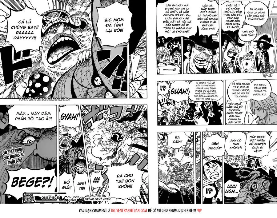 One Piece Nettruyen ZZZ Chương 869 Page 17