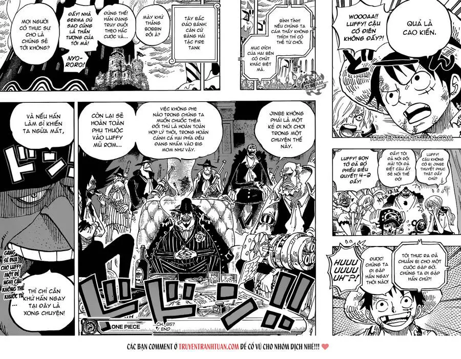 One Piece Nettruyen ZZZ Chương 857 Page 16