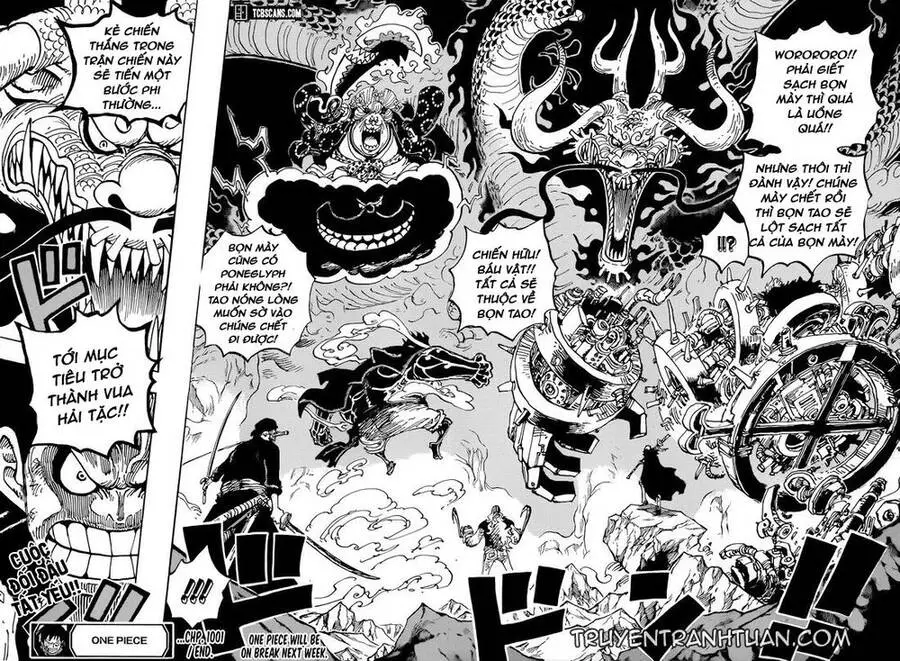 One Piece Nettruyen ZZZ Chương 1001 Page 14