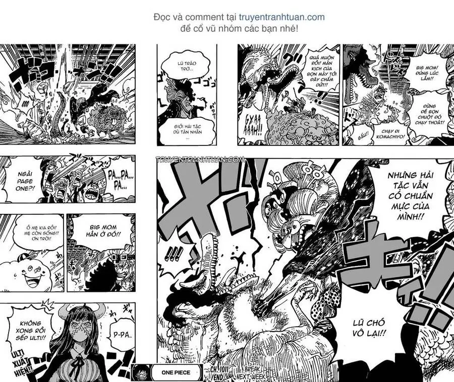 One Piece Nettruyen ZZZ Chương 1011 Page 18