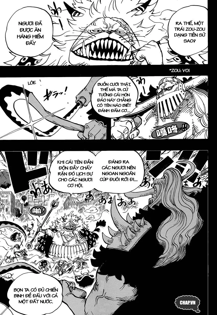 One Piece Nettruyen ZZZ Chương 810 Page 3