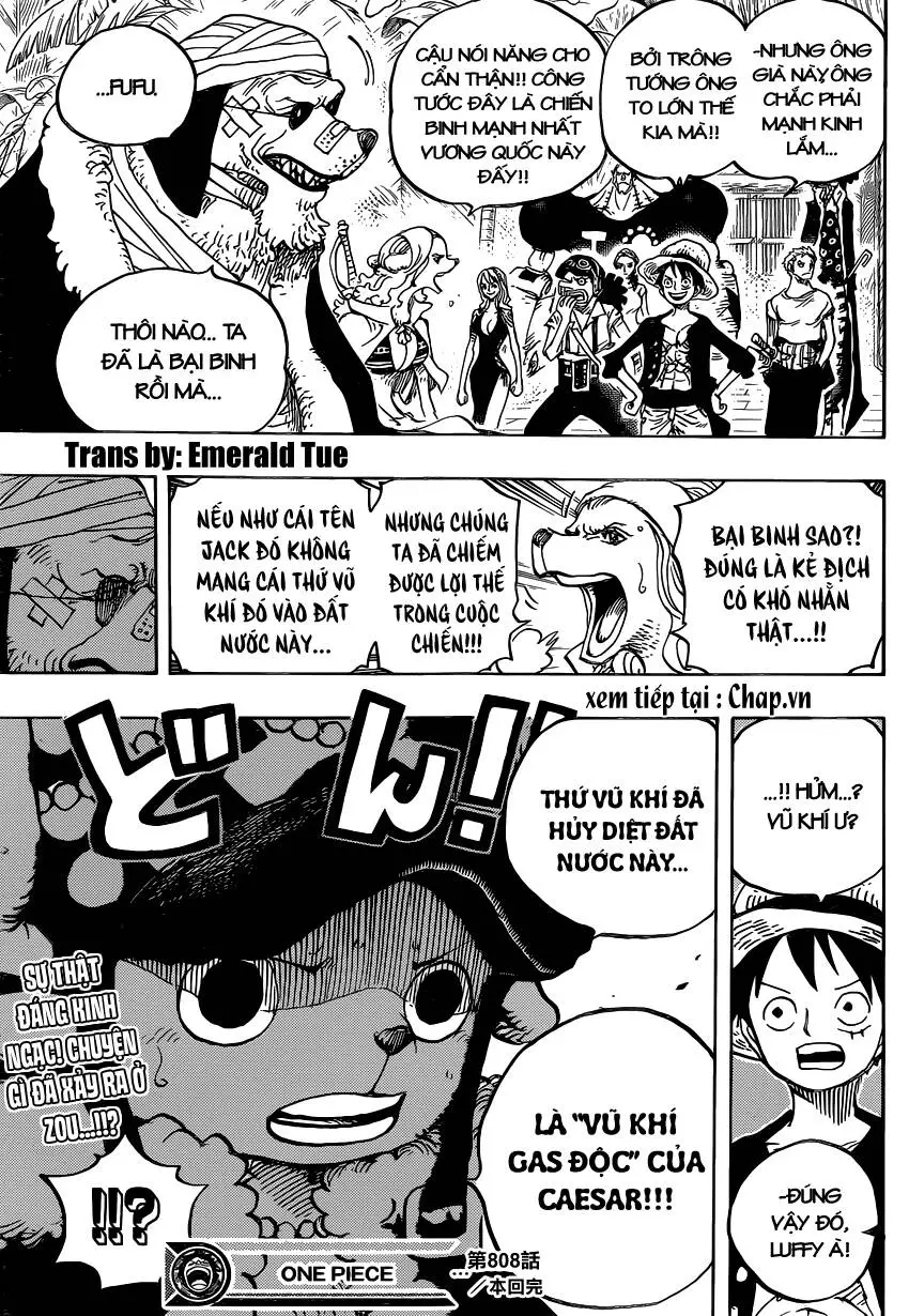 One Piece Nettruyen ZZZ Chương 808 Page 16