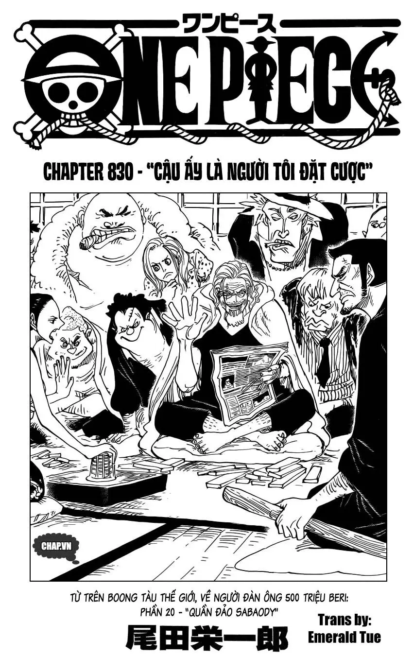 One Piece Nettruyen ZZZ Chương 830 Page 1