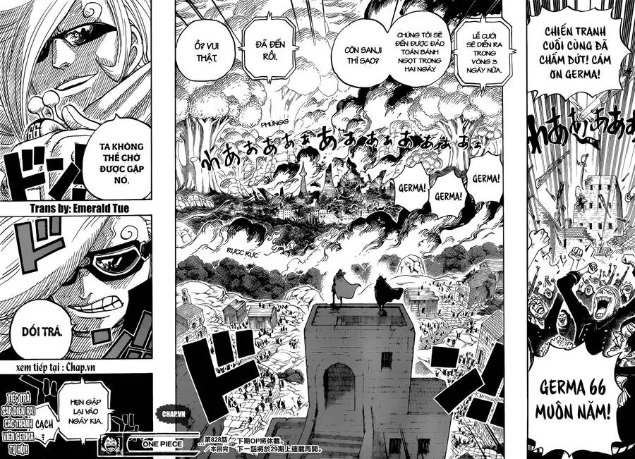 One Piece Nettruyen ZZZ Chương 828 Page 16
