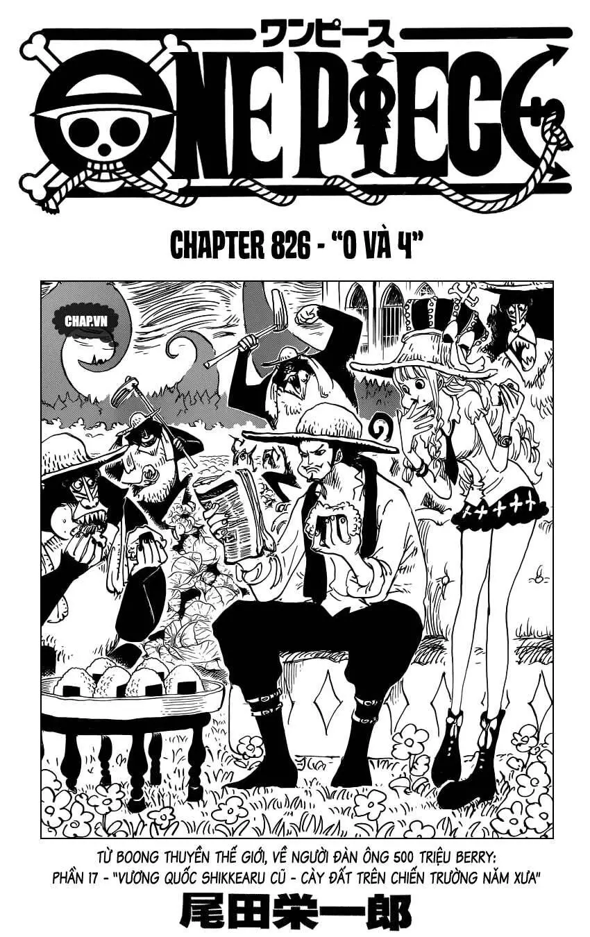 One Piece Nettruyen ZZZ Chương 826 Page 1
