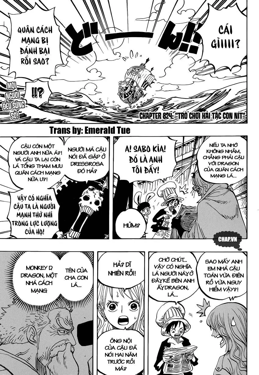 One Piece Nettruyen ZZZ Chương 824 Page 2