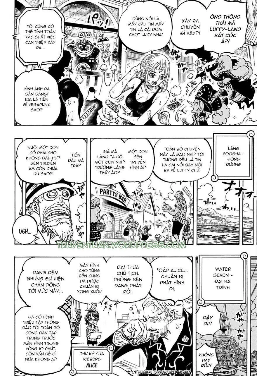 One Piece Nettruyen ZZZ Chương 1109 Page 6