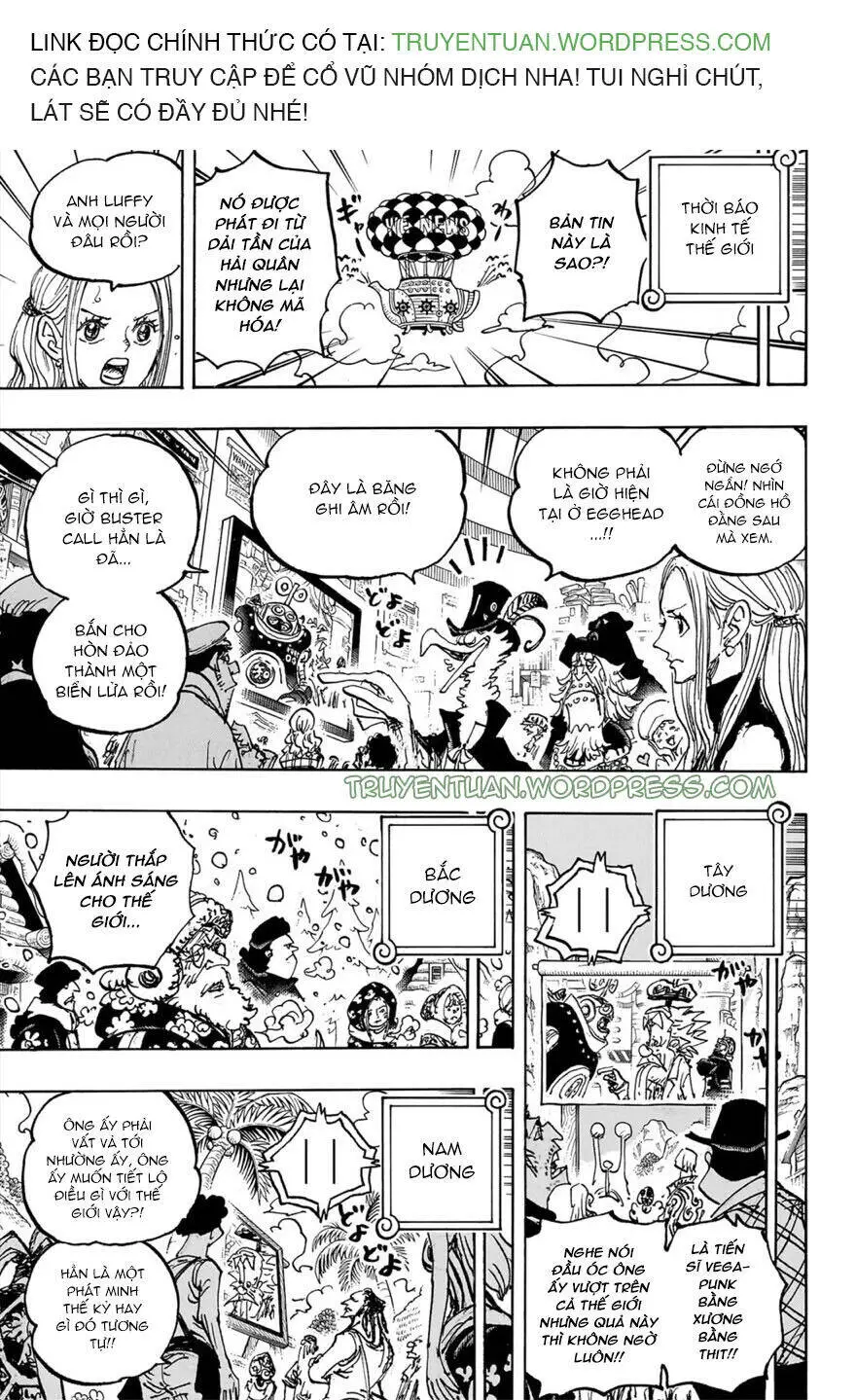 One Piece Nettruyen ZZZ Chương 1109 Page 7